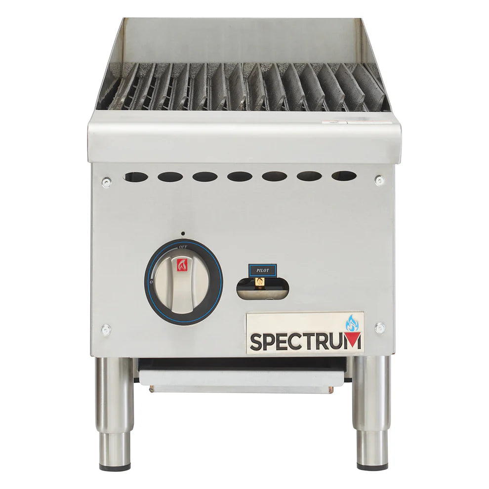 Winco NGCB-12R-48R, 24"-48" Radiant Natural Gas Charbroiler