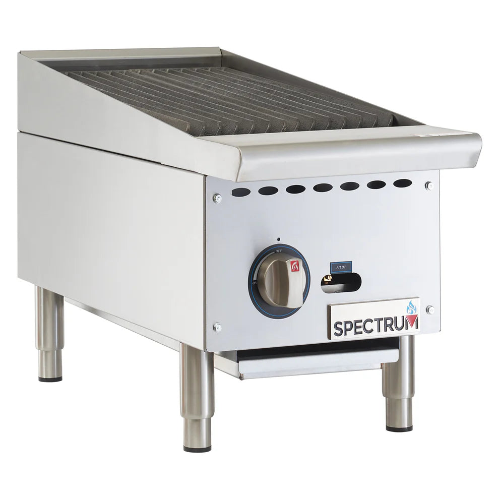 Winco NGCB-12R-48R, 24"-48" Radiant Natural Gas Charbroiler
