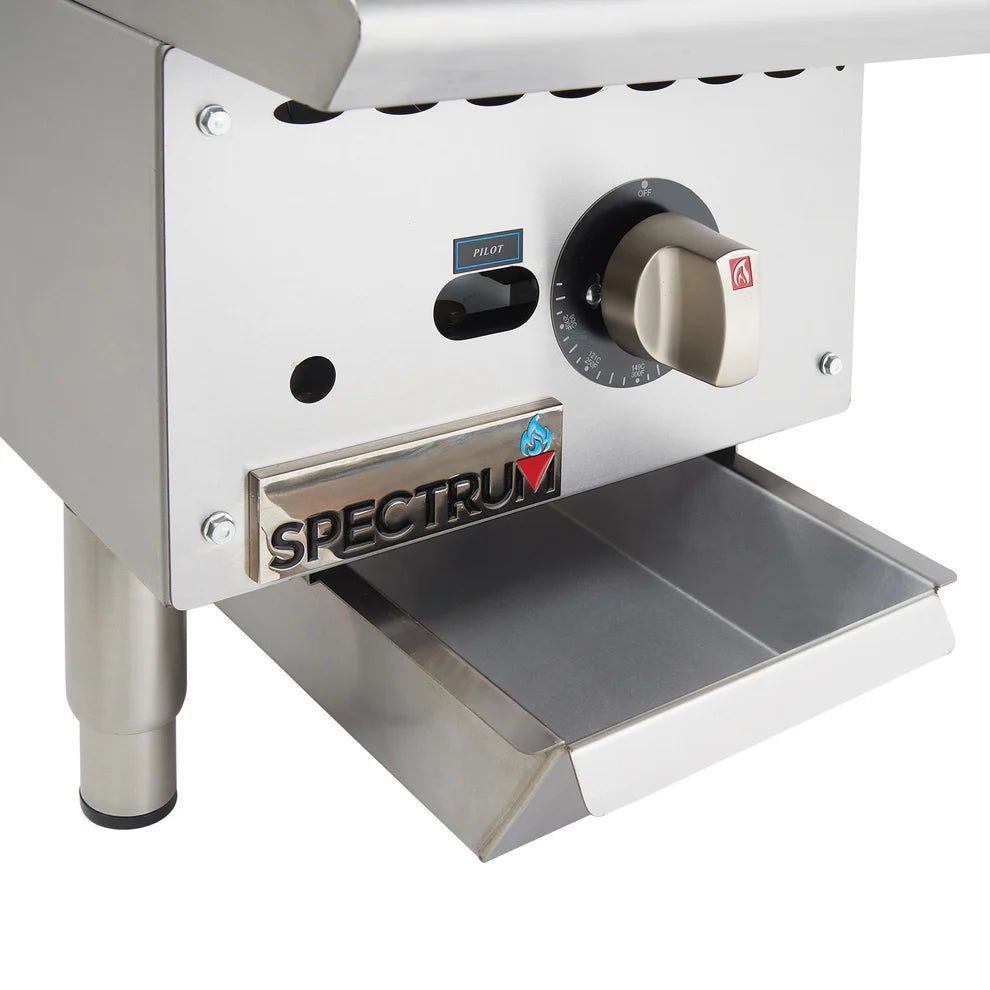 WInco NGGD-12T to NGGD-36T, 12"–48" Spectrum™ Thermostatic Gas Griddles