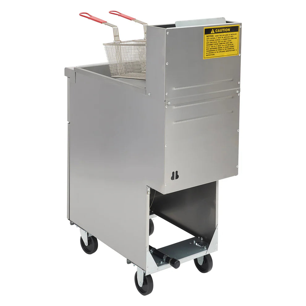 Winco NGGF-40-NG to NGGF-70-NG, 3–5 Tube, Natural Gas/LP Spectrum™ Fryers, 40/50/70lb