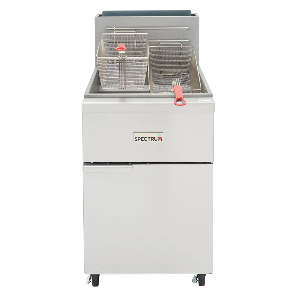 NGGF-40-LP to NGGF-70-LP, 40/50/70lb, 3–5 Tube, Natural Gas/LP Spectrum™ Fryers