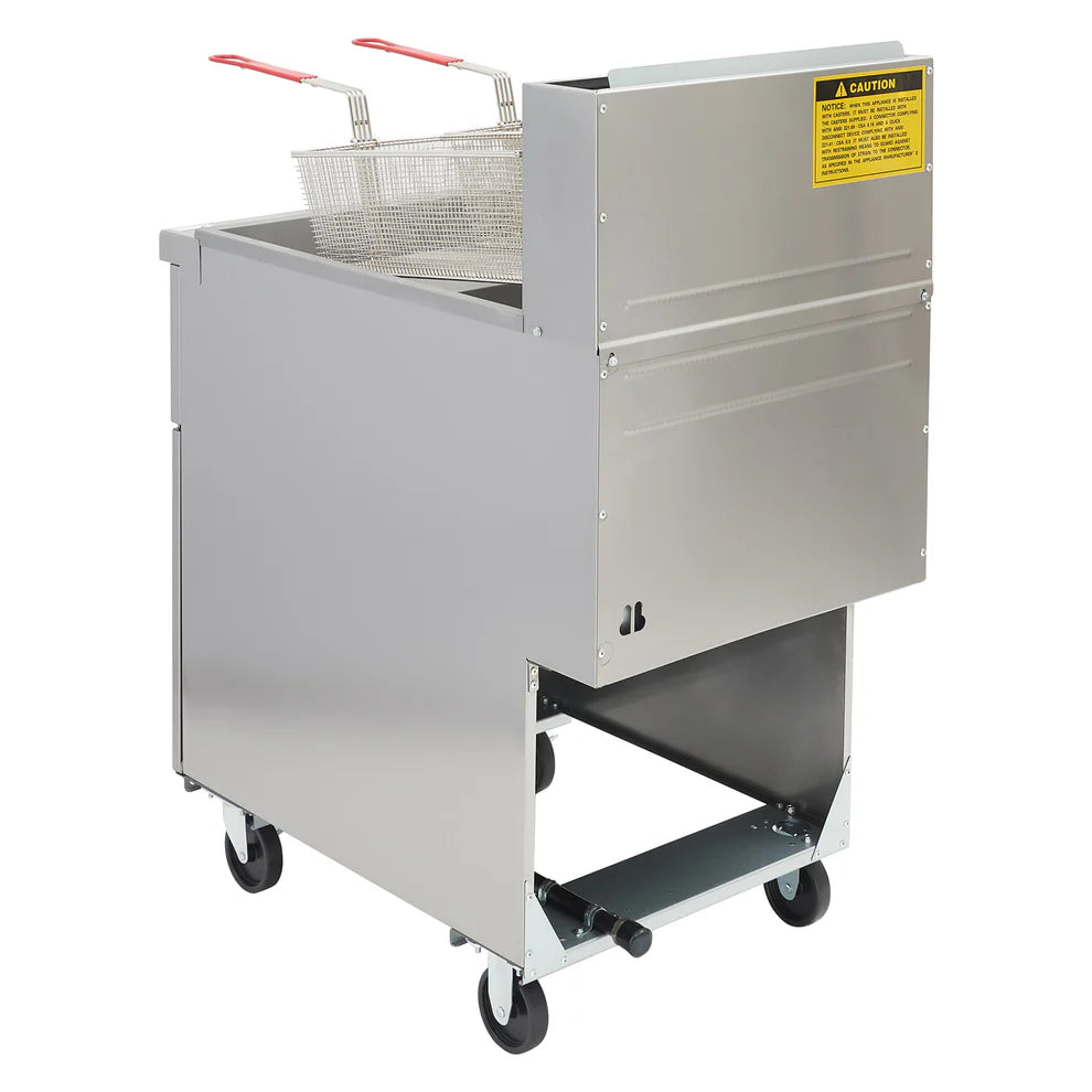 Winco NGGF-40-NG to NGGF-70-NG, 3–5 Tube, Natural Gas/LP Spectrum™ Fryers, 40/50/70lb