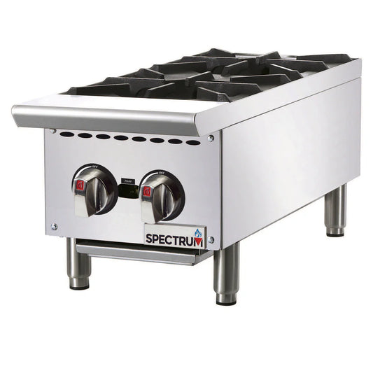 Winco NGHP-2-6, 12" to 36", 2-6 burner, Natural Gas Hotplate