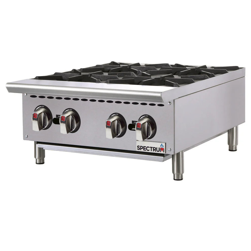 Winco NGHP-2-6, 12" to 36", 2-6 burner, Natural Gas Hotplate