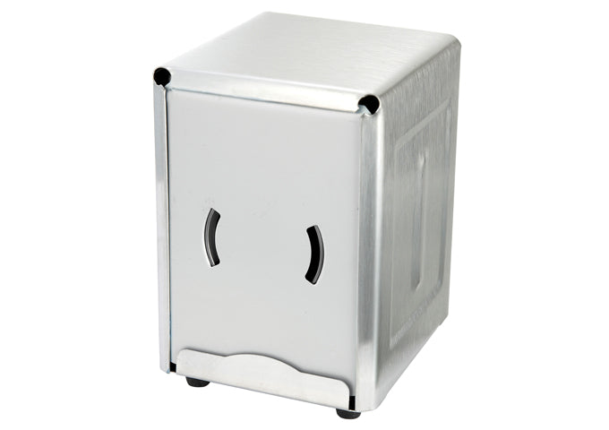 Winco NH-5 and NH-7 Stianless Steel 3-1/2" x 4-1/2" and 3-1/2" x 7" Napkin Dispenser
