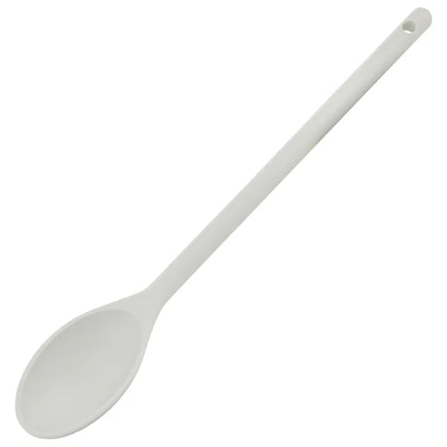 Winco NS-12B to 15W, 12" Blue to off White Nylon Spoon, EA