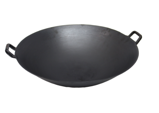 Cast iron wok