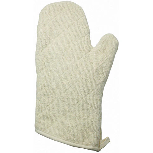 Winco OMT-13/OMT-17, 13" to 17" Terry w/Silicone Lining Oven Mitt, EA
