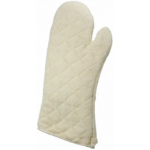 Winco OMT-13/OMT-17, 13" to 17" Terry w/Silicone Lining Oven Mitt, EA