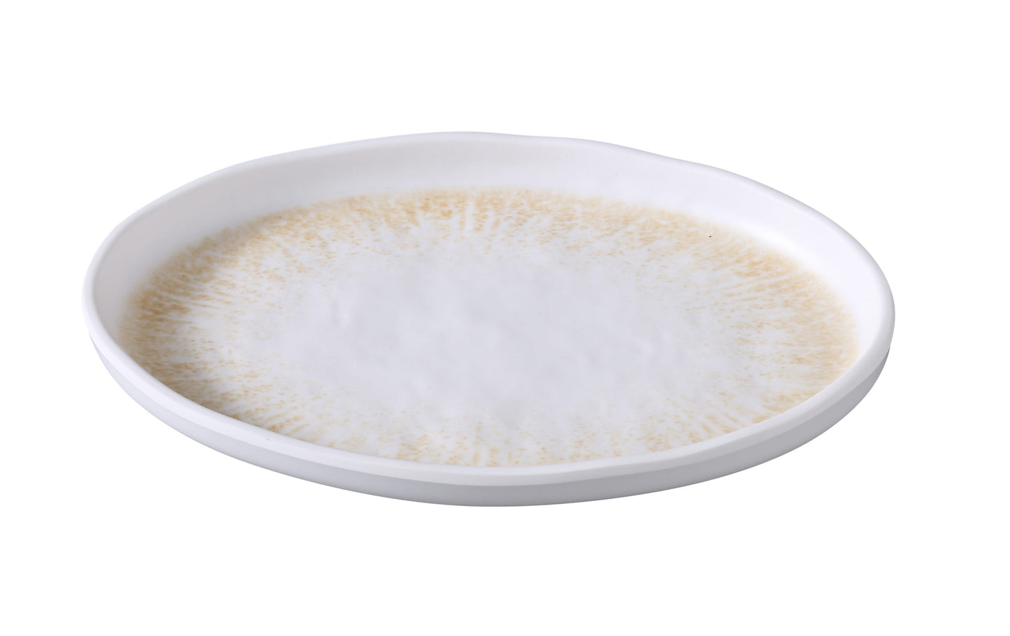 Yanco Platter OP-210 blends durability with elegant design, making it a versatile choice for upscale dining environments. Crafted from high-quality melamine, this 10 1/4" x 6 3/4" platter features a white and brown color palette accented with a golden pattern and textured finish. Ideal for serving appetizers, shared plates, or small entrees, it brings a sophisticated presentation to restaurants, buffets, and catered events.