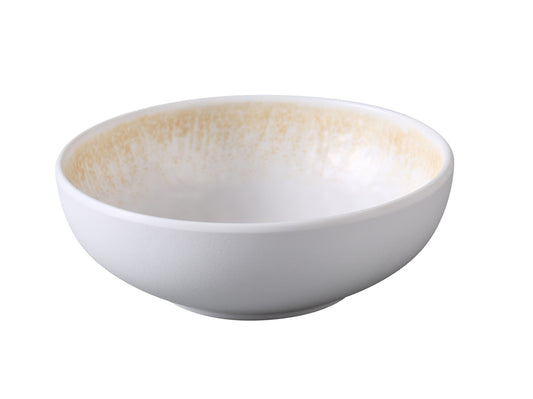 Yanco Rice Bowl OP-304 blends durability with refined style, making it a versatile choice for both casual and upscale dining. Made from high-quality melamine, this bowl features a textured finish with golden accents that elevate its presentation. Its compact size is ideal for serving rice, side dishes, or small portions of appetizers. Part of the Optimum Collection, it delivers elegance and performance for restaurants, catering events, and buffet service.