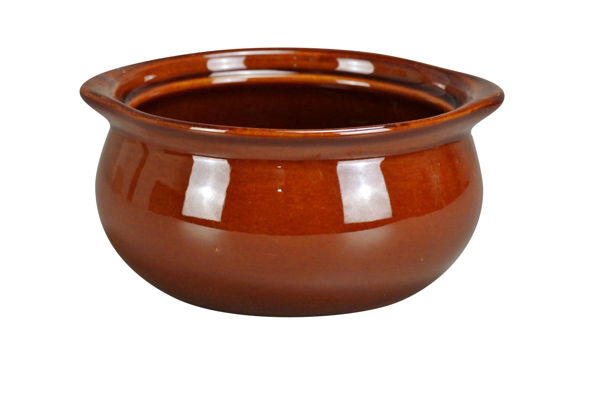 Yanco Onion Soup Crock OS-12-B is a stylish and practical choice for serving soups, stews, and side dishes. Crafted from brown porcelain, this crock offers an elegant presentation that complements any dining setting. Its rimmed top ensures easy handling while helping to keep contents contained during transport and service. Designed for durability and convenience, it is oven, microwave, and dishwasher safe, making it ideal for restaurants, catering companies, hotels, and banquet halls.