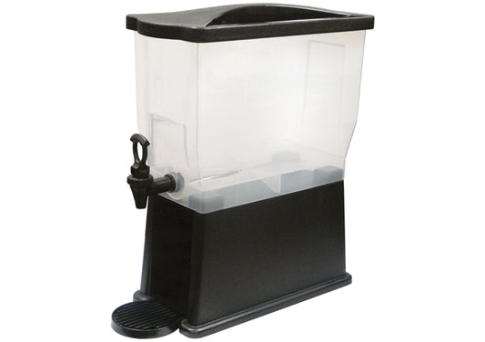 Winco PBD-3 3 Gal, Plastic, BPA-Free, NSF Slim Beverage Dispenser - Restaurant Kitchen, Buffet Stations, Catering Services