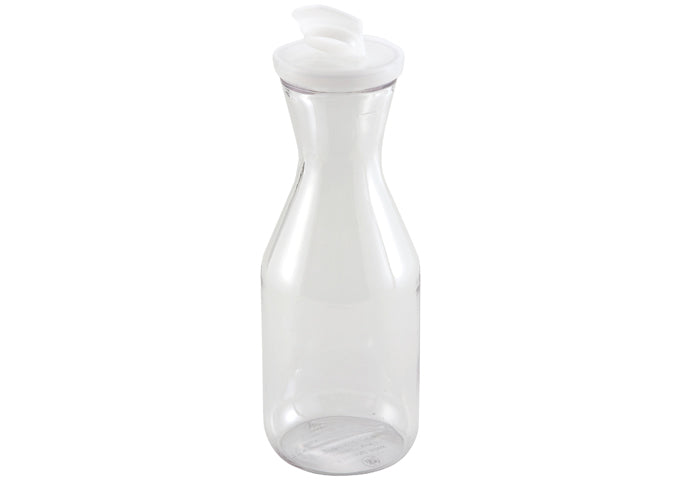 Winco PDT-05 to PDT-15, 1/2L to 1-1/2L PC Decanter w/Lid - Restaurant Kitchen, Buffet Stations, Catering Services