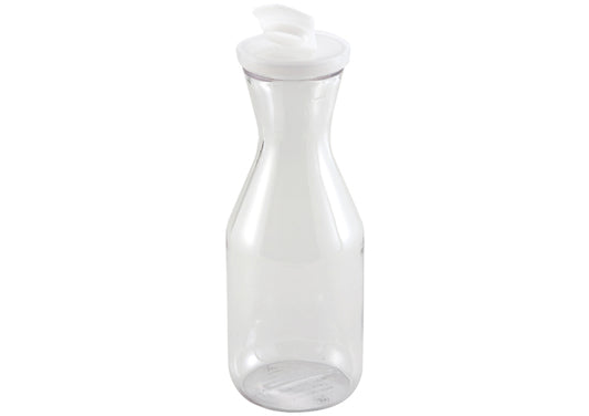 Winco PDT-05 to PDT-15, 1/2L to 1-1/2L PC Decanter w/Lid - Restaurant Kitchen, Buffet Stations, Catering Services
