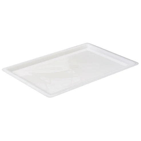Winco PFFW-C/PFHW-C, 18"x26"/18"x12" White PP Full/Half-size Covers