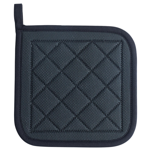 Winco PH-8N, 8" x 8", Neoprene, Black Pot Holder, EA