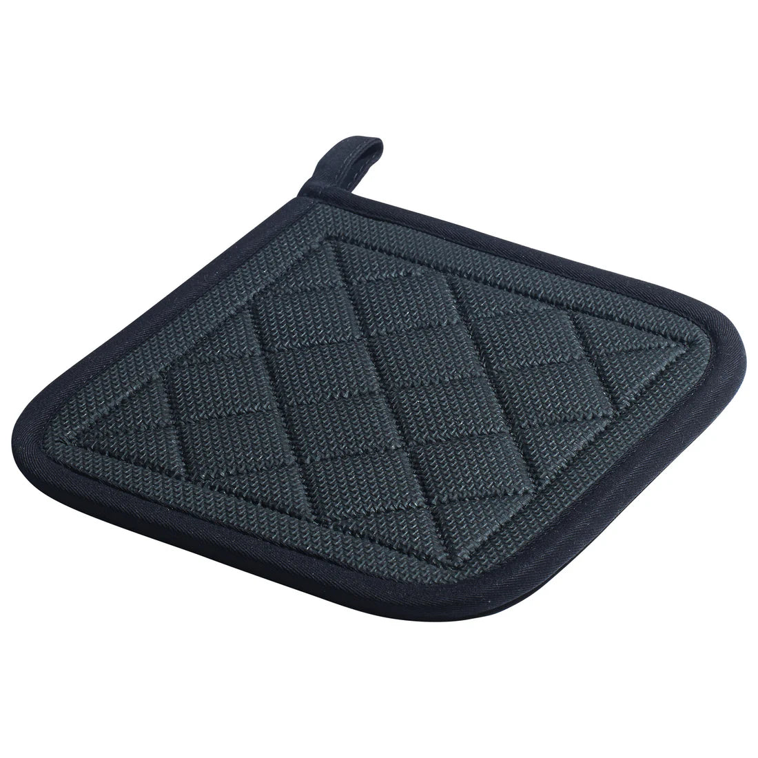 Winco PH-8N, 8" x 8", Neoprene, Black Pot Holder, EA