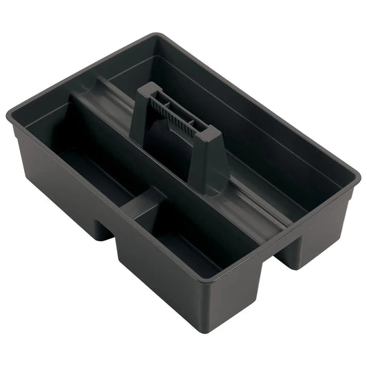 Winco PJC-1511K, 15.25”W x 10.75”D x 6.75”H, Black Janitorial Caddy