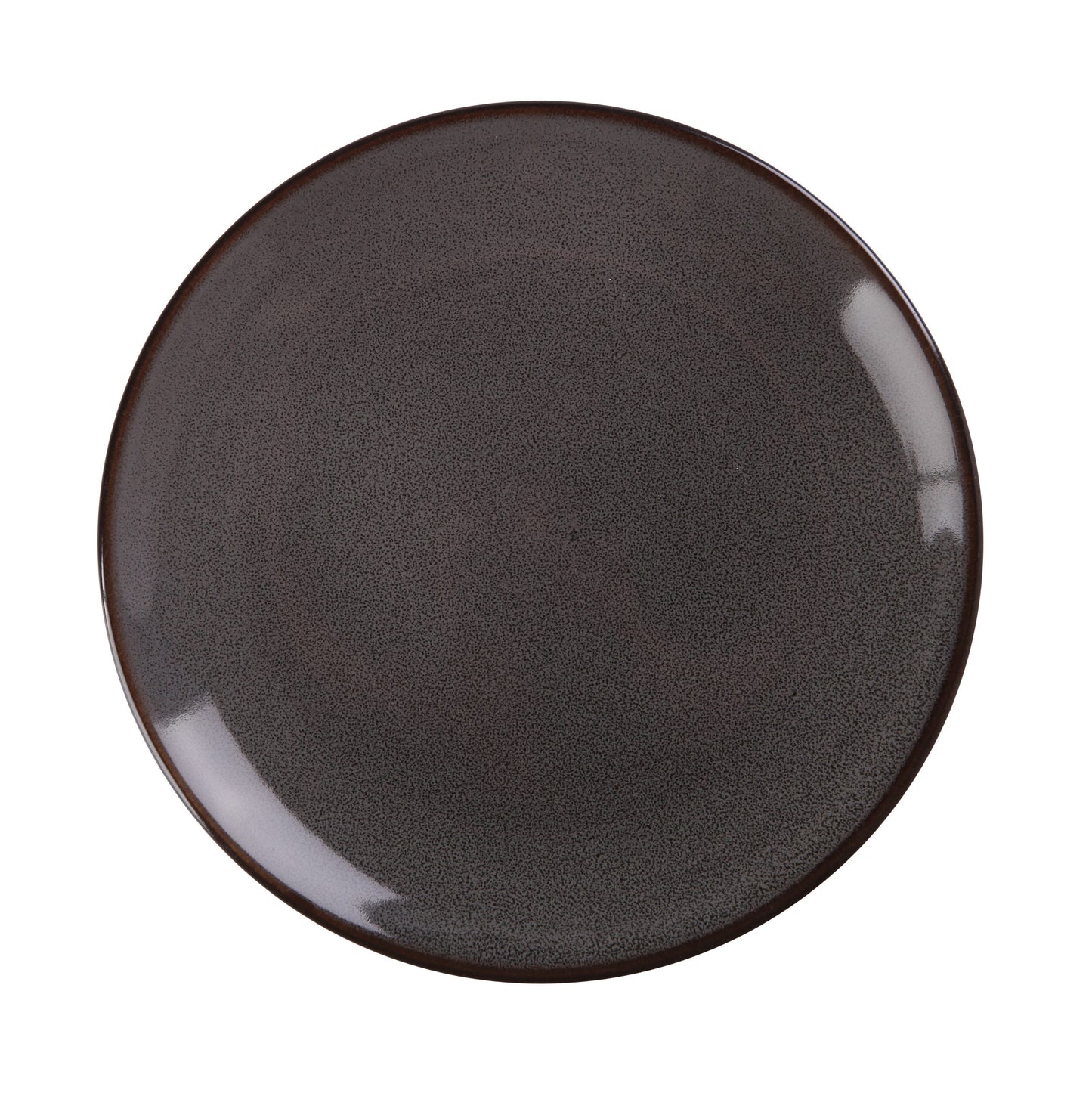 Yanco Coupe Plate PK-107 features a unique grainy gray glaze that brings subtle sophistication to any tabletop. With its modern coupe shape and smooth, rounded profile, this plate is ideal for appetizers, desserts, small entrées, and café service. Durable, stylish, and versatile, it elevates presentation in restaurants, hotels, catering, or contemporary home dining.