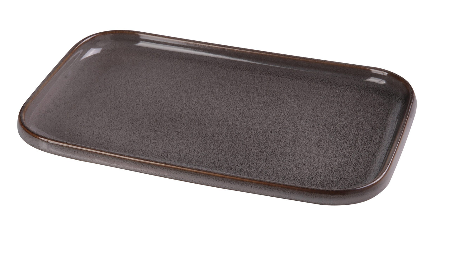 Yanco Rectangular Sushi Plate PK-512 brings a refined modern aesthetic to professional and home dining spaces. Its smooth rectangular shape and signature gray grainy glaze highlight food presentation beautifully, making it an ideal choice for sushi, appetizers, desserts, tastings, or shared plates. Crafted from durable commercial-grade porcelain, this plate pairs style with reliability for restaurants, hotels, catering services, and contemporary home kitchens.