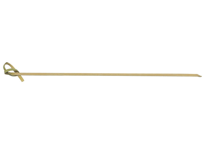 Winco PK-KT3 to PK-KT7, 3"L, 4"L and 7"L 100pcs/pk Knotted Top Bamboo Picks