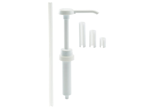 Winco PKT-1, Pump Dispenser w/3 Restrictors for 1-Gal Jug