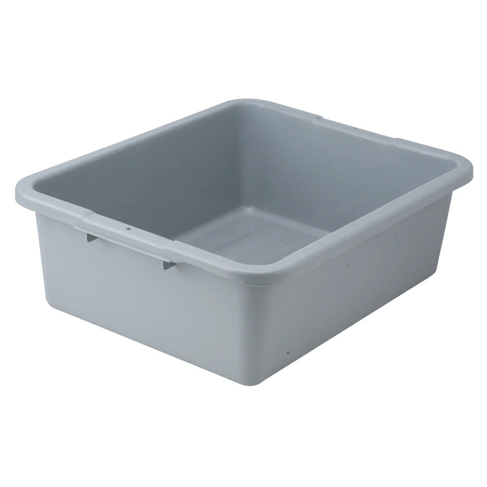 Winco PLW-7G-7W, 7" Heavy-duty, Gray, Black, White Dish Box