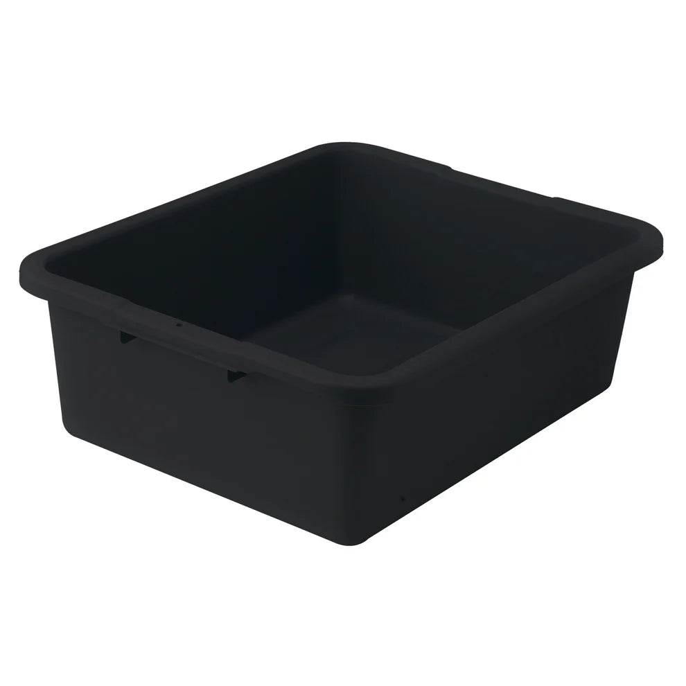Winco PLW-7G-7W, 7" Heavy-duty, Gray, Black, White Dish Box
