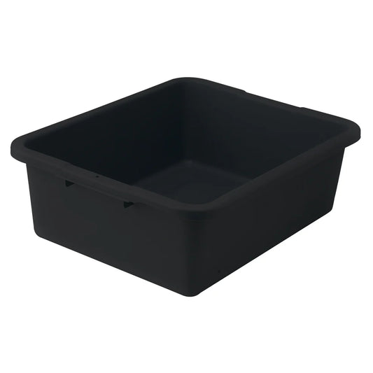 Winco PLW-7G-7W, 7" Heavy-duty, Gray, Black, White Dish Box