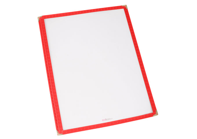 Winco PMC Series Single Menu Covers, 6–14", Assorted Colors