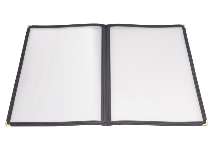 Winco PMCD-14K to 9U, 9–15", Assorted Colors, Double Fold Menu Covers