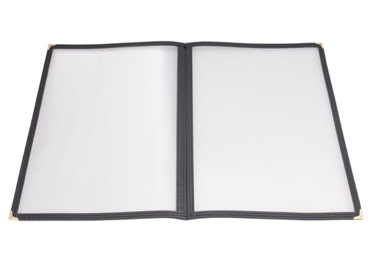 Winco PMCD-14K to 9U, 9–15", Assorted Colors, Double Fold Menu Covers