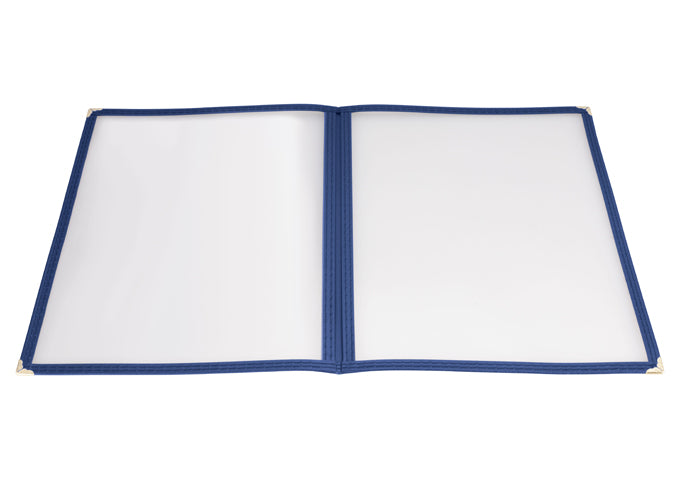 Winco PMCD-14K to 9U, 9–15", Assorted Colors, Double Fold Menu Covers