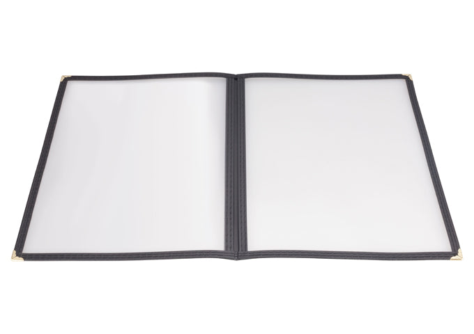 Winco PMCD-14K to 9U, 9–15", Assorted Colors, Double Fold Menu Covers