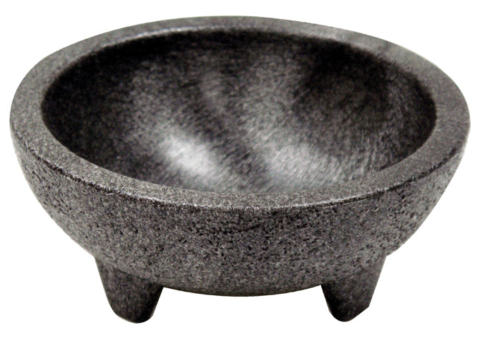 Winco PMSB-4 to PMSB-56, 10oz, 4oz, 56oz, 2 and 4 pcs/pk Molcajete Salsa Bowls