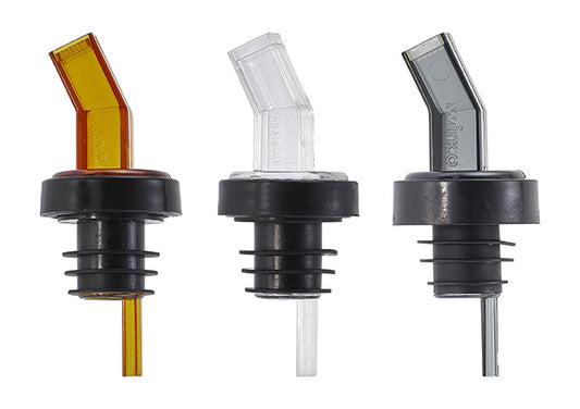 Winco PP-SAM to PP-SSM Gemstone Amber, Clear & Smoke Screened Pourers