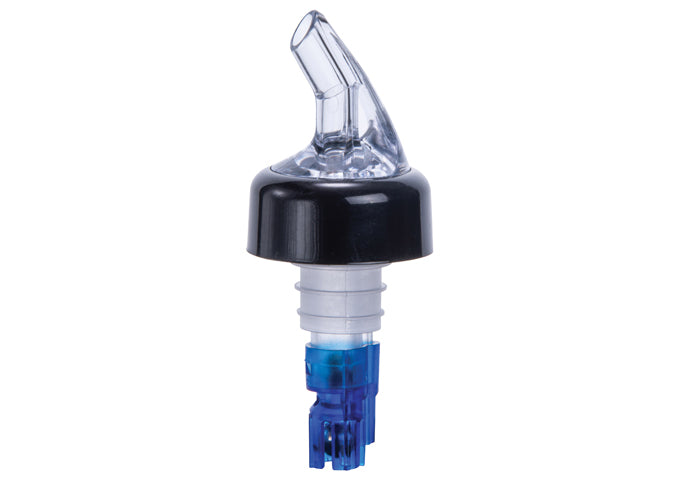 Winco PPA-050 to PPA-200, 1/2–2oz Colored Tail Measured Pourers