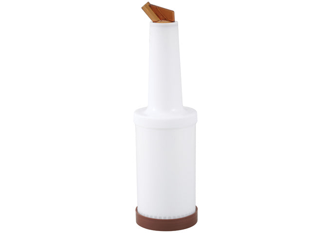 Winco PPB-1B to PPB-2Y, 1–2 Qt Colored Liquor/Juice Pour Bottles