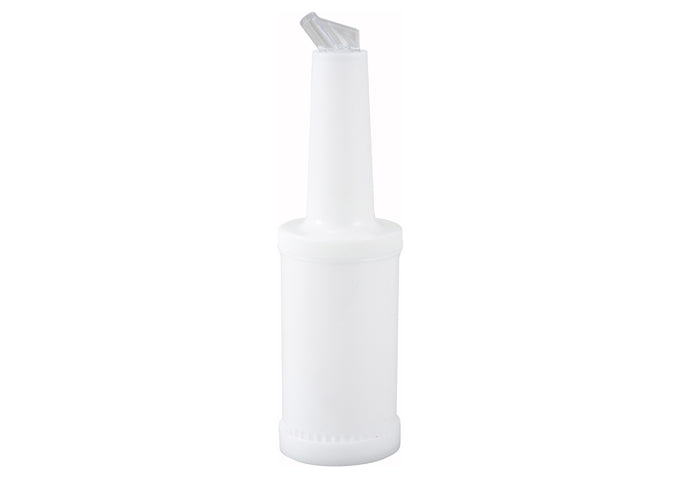 Winco PPB-1B to PPB-2Y, 1–2 Qt Colored Liquor/Juice Pour Bottles