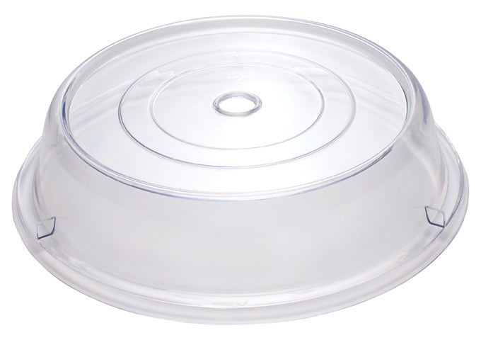 Winco PPCR-10 to PPCR-9, 10" to 9" 2-1/2"H Stackable, PC Clear Round Plate Cover