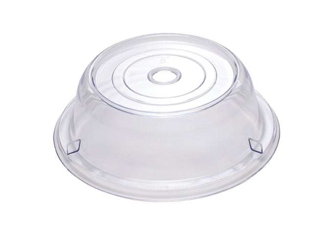 Winco PPCR-10 to PPCR-9, 10" to 9" 2-1/2"H Stackable, PC Clear Round Plate Cover