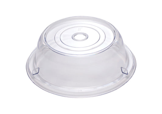 Winco PPCR-10 to PPCR-9, 10" to 9" 2-1/2"H Stackable, PC Clear Round Plate Cover