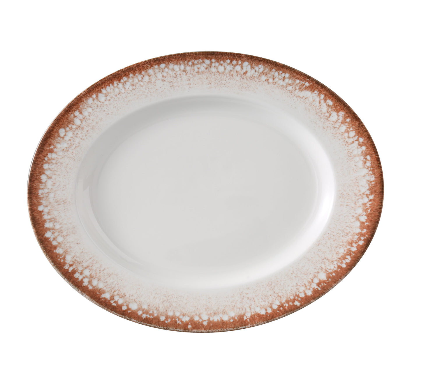 Yanco Oval Plate PR-213 offers a warm, rustic presentation with its earthy brown rim and soft white center. Ideal for serving appetizers, shared plates, or desserts, this piece adds a handcrafted charm to both casual and refined table settings. Part of the Porto collection, it combines a distinctive oval shape with durable porcelain construction, making it a versatile and dependable choice for restaurants, cafes, and catered events.
