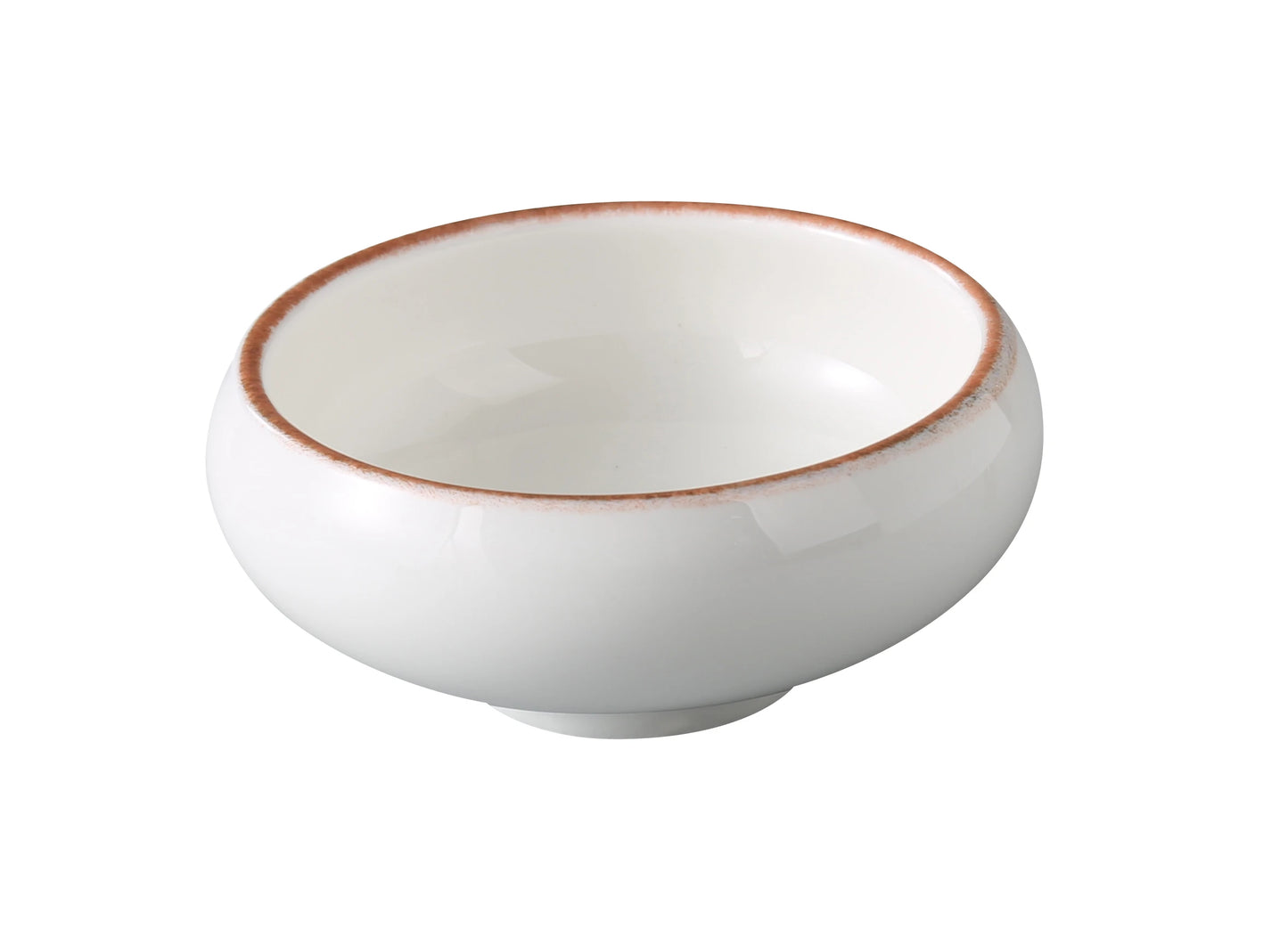 Yanco Snack Bowl PR-503 offers a perfect blend of style and function in a compact form. Featuring the Porto collection’s distinctive earthy brown rim and clean white center, this 3.5 oz bowl is ideal for serving sides, snacks, small appetizers, or condiments. Its durable porcelain construction and rustic design make it an excellent choice for adding charm to restaurant, café, or catered presentations.