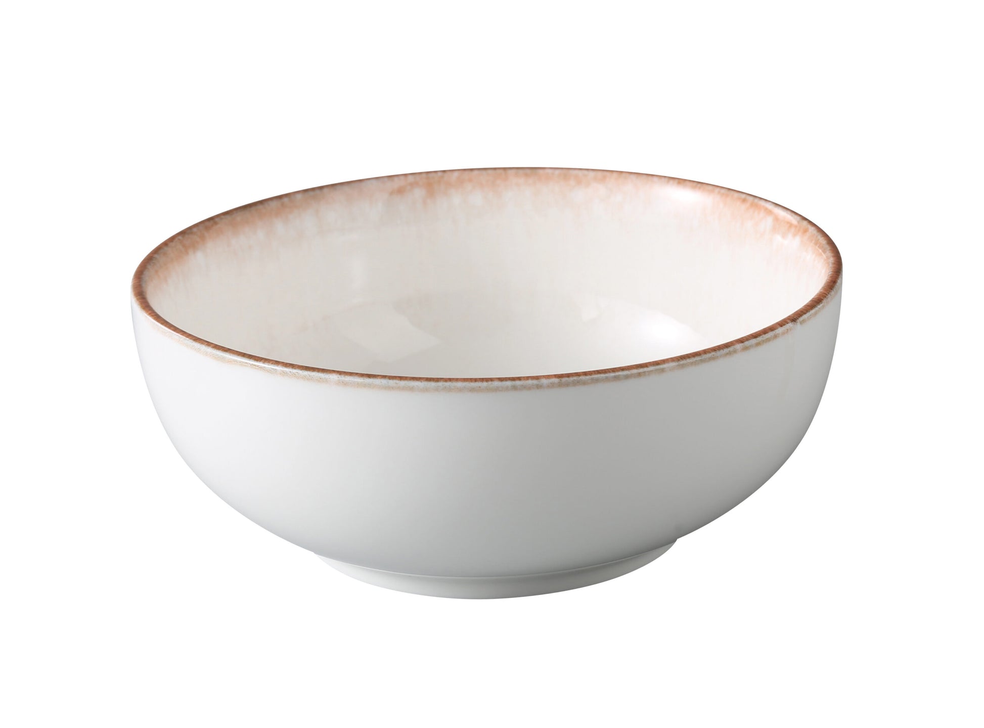 Yanco Cereal Bowl PR-506 delivers rustic charm and ample capacity in a refined design. Highlighted by the Porto collection’s signature earthy brown rim and clean white interior, this 22 oz bowl is perfect for serving cereal, soup, salad, or dessert. Crafted from durable porcelain with a smooth glazed finish, it’s a versatile and attractive choice for both casual and upscale food service environments.