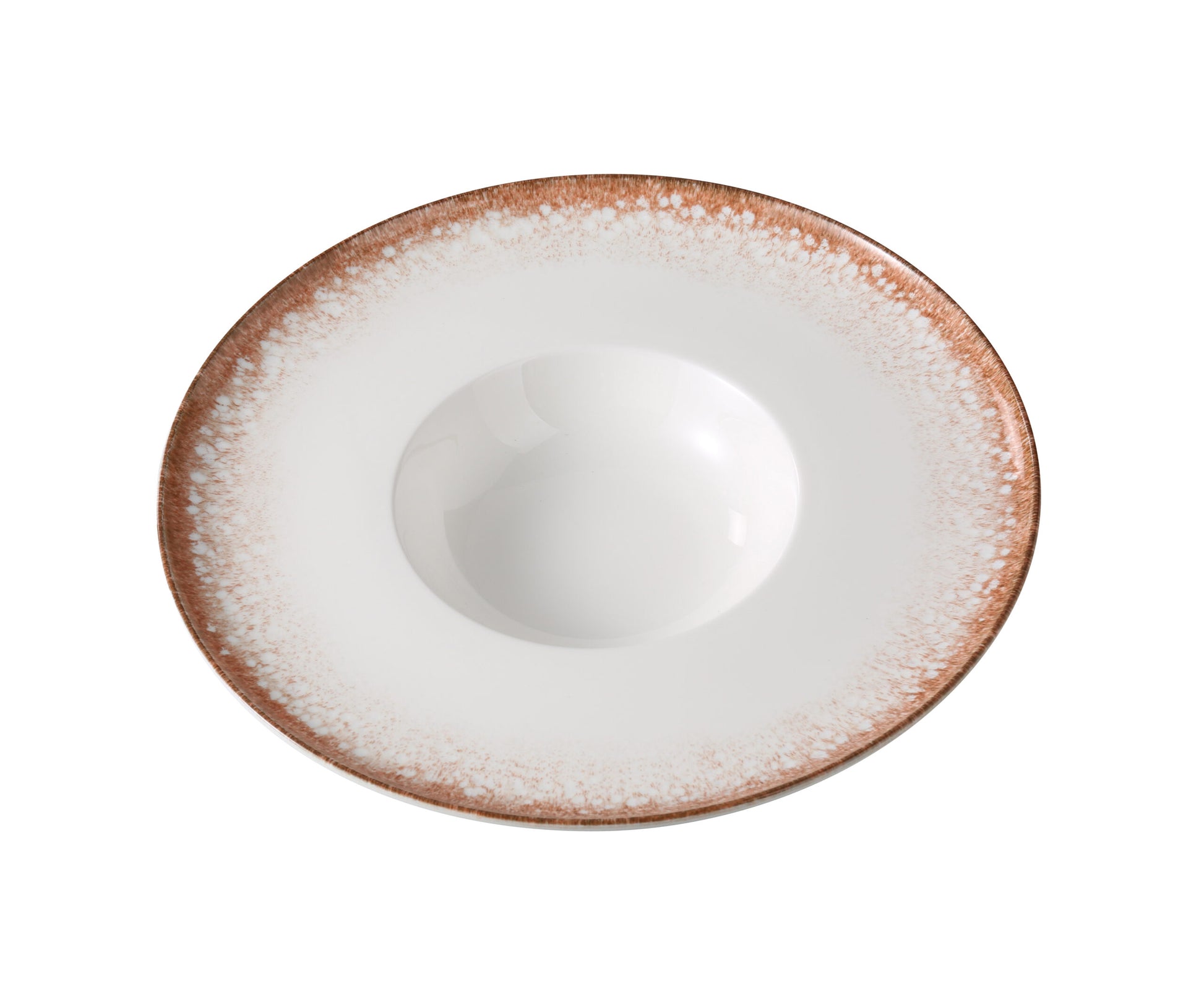 Yanco Dessert Plate PR-611 brings understated elegance to the final course with its signature earthy brown rim and classic white center. With a 9 oz capacity and wide, gently sloped design, this plate is perfect for serving desserts, small appetizers, or side salads. Crafted from durable porcelain, it blends rustic charm with practical performance, ideal for any dining establishment seeking a warm, artisanal presentation.