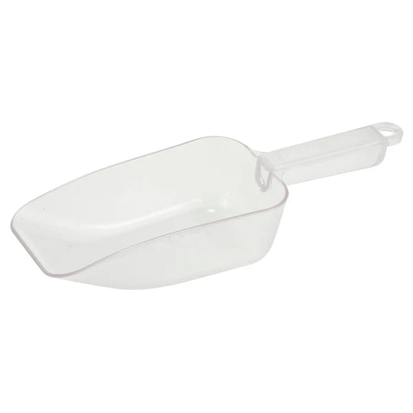 Winco PS-10 to 50, 5oz to 50oz Clear PC Scoop, EA