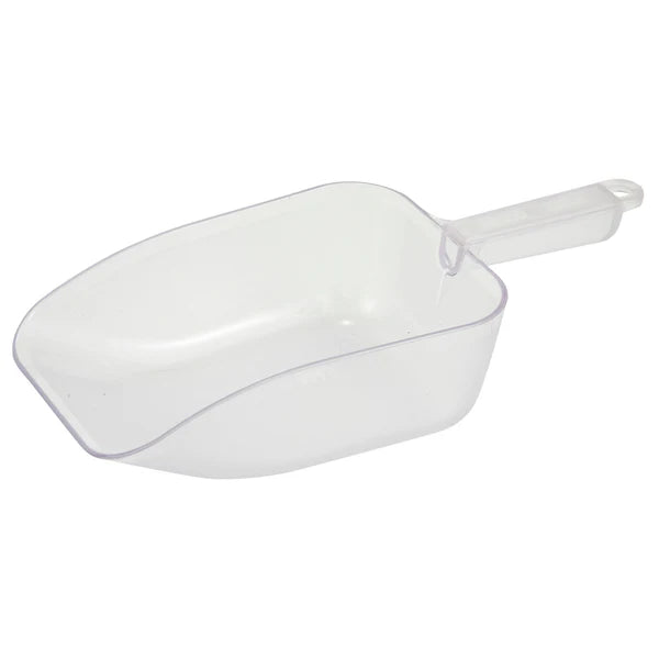 Winco PS-10 to 50, 5oz to 50oz Clear PC Scoop, EA