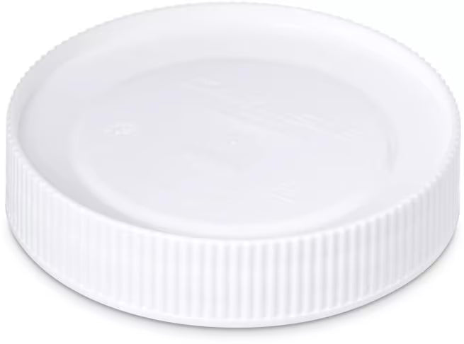 White Store N' Pour Caps, PS30402, 12/case
